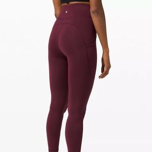 Invigorate High Rise Lululemon Leggings